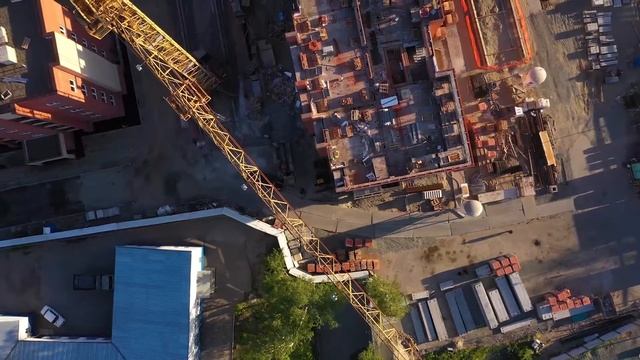 ЖК "Солнечные часы", вторая очередь строительства. Облётка июнь 2019 год. смотреть онлайн