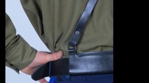 Портупея офицерская, 1912 года черная