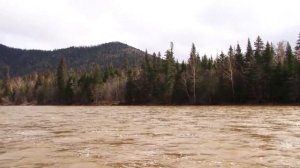 Рыбалка на тайменя ранней весной. Дальний Восток.