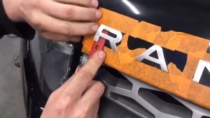 Замена надписей на капоте и крышке багажника Range Rover