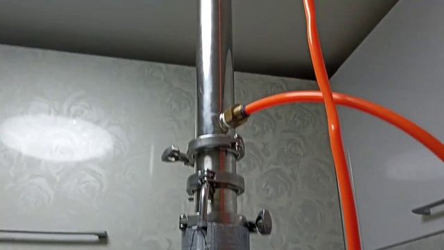 Доводим ректификационную колонну до захлеба. Определяем рабочую можность