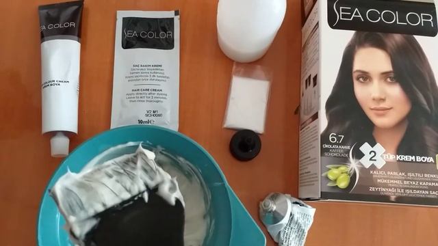 تحضير صبغة سيكلور Ea_color بالخطواط