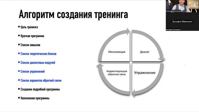 Тренинг тренеров МН 1 занятие