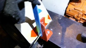 Самодельный ОТВАЛ для мини трактора. Передняя навеска.