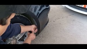 How to change the headlight bulbs and remove the front bumper on Seat Altea