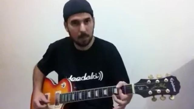 Teste Epiphone Ultra 2 Guitarra x Violão смотреть онлайн