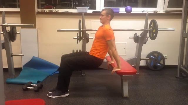 Обратные отжимания. смотреть онлайн