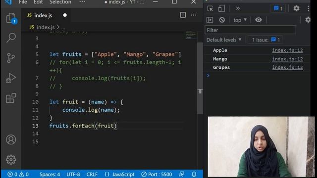 forEach Array  Method in JavaScript