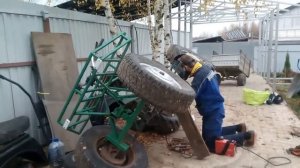 Квадроцикл из мотоблока