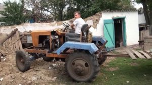 Самодельный трактор с двигателем ЗИД