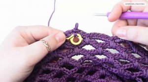 АВОСЬКА КРЮЧКОМ из шнура/ укрепление арок / Crochet bag