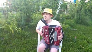 Расцвела под окошком. БЕЛОСНЕЖНАЯ Вишня. гармонь