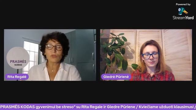KAIP TVARKYTIS SU PRIKLAUSOMYBĖMIS? | PRASMĖS KODAS gyvenimui be streso su Rita Regale смотреть онлайн