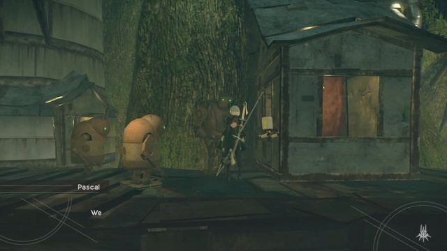 Fighting the ALIENS in NieR: Automata! смотреть онлайн