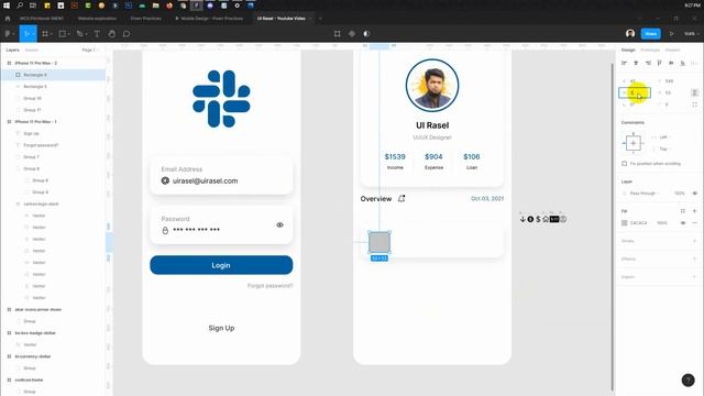 Payment System App UI/UX Design || Figma UI/UX Design with prototype - UI Rasel