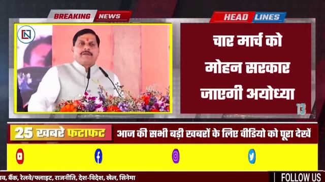 3 March 2024 Madhya Pradesh News मध्यप्रदेश समाचार। Bhopal Samachar भोपाल समाचार CM Mohan Yadav смотреть онлайн