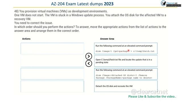 AZ-204 Exam Dumps - 91 Questions Answers to pass  Az-204 exam to Microsoft Azure Developer Associat смотреть онлайн