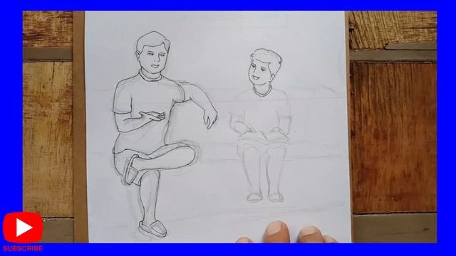 Storybook Illustration Scene Sketch (Basic Drawing) смотреть онлайн