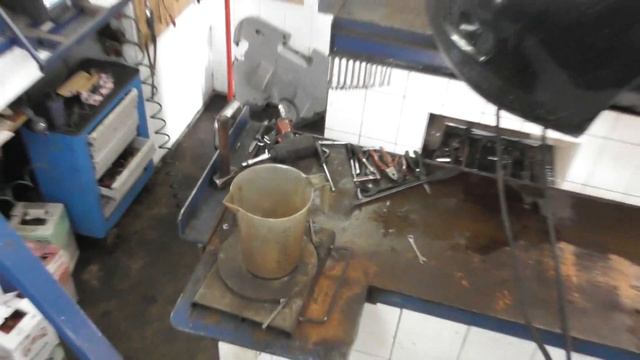 MAZDA 6 2008г замена масло в АКПП на стенде методом задавливание ...