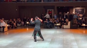 Simone Facchini e Gioia Abballe - Universo Club Milonga (Rovato -Brescia) - La trampera 4/4