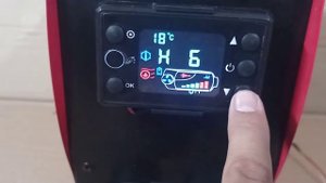 Краткая инструкция по пульту управления нового образца на китайской автономке 5kW