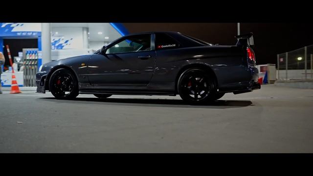NIGHT DRIVE NISSAN SKYLINE R34!      jdmnightcitydrive