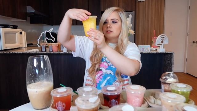 I Ordered EVERY Drink From STARBUCKS (25,000 CALORIES!!) смотреть онлайн