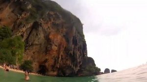 Phranang beach, Ao Nang, Krabi, пляж Прананг, полуостров Рейлей, Краби, Таиланд