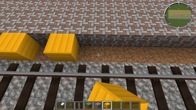 Майнкрафт | ЖД Постройки | Пассажирская станция смотреть онлайн