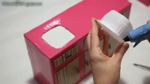 Как сделать кухню для кукол. How to make a kitchen for dolls.