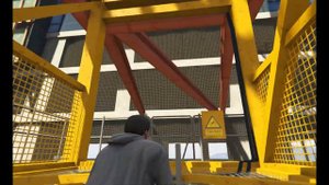 Gta 5 | Залез на самый большой кран и прыгнул з парашютом
