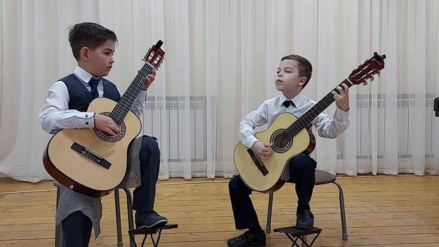 Дуэт гитаристов Убасев Матвей и Зуев Иван смотреть онлайн