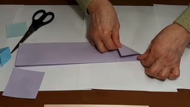 Оригами. Деление листа А4. смотреть онлайн