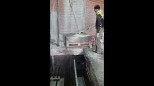 Алмазная резка проема под лестничный марш Гастрольный театр г.Верхняя Пышма