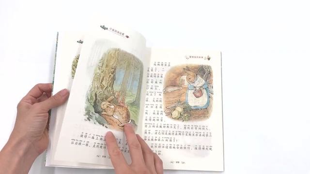 КРОЛИК ПИТЕР книга на китайском языке с озвучкой и подписанным пиньинь смотреть онлайн