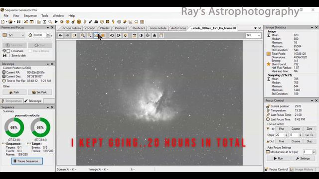 Zoom into Pacman Nebula like 3D using SHO Hubble Palette - NGC 281 with Explore Scientific 127mm смотреть онлайн