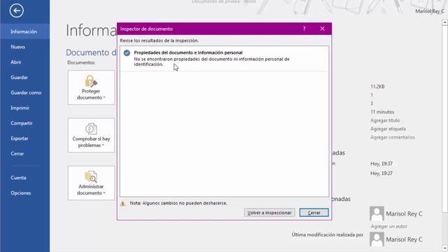 Garantizar una revisión anónima - Word, Excel, Power Point. смотреть онлайн