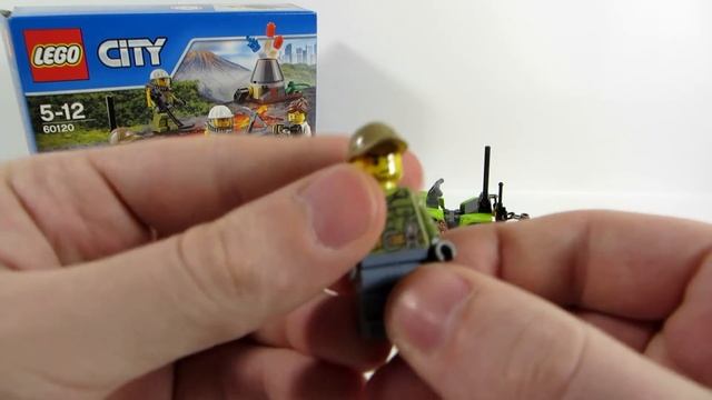 Lego City Volcano Starter Set (60120) - Исследователи Вулканов - Мини обзор на Мини набор #13 смотреть онлайн