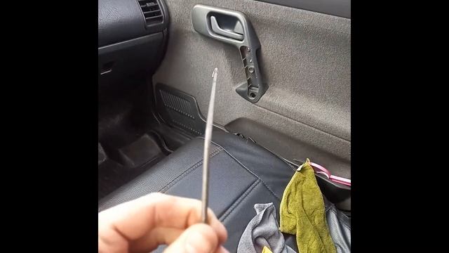 как легко и быстро снять бархотку(наружный уплотнитель окна) ВАЗ 2110 без снятия дверной карты смотреть онлайн