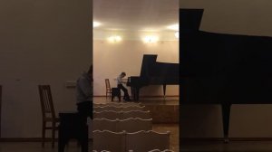 Бах. Инвенция трёхголосная ре минор. Исполняет Михаил Всеволодов