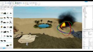 Roblox Studio Building a War Scene With All Free Models!