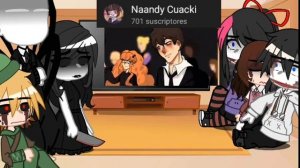 Creepypastas react to Afton Family 2/5 Evan/C.C Afton