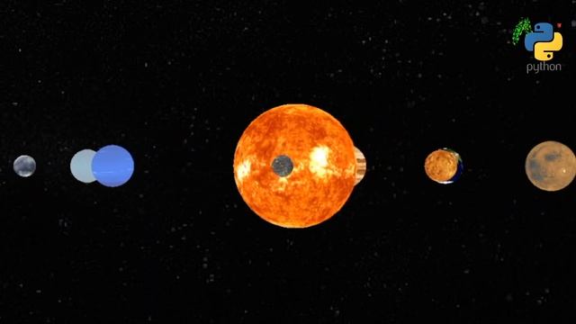 How to create solar system using python | 3D solar system by python code | solarsystem using pytho смотреть онлайн