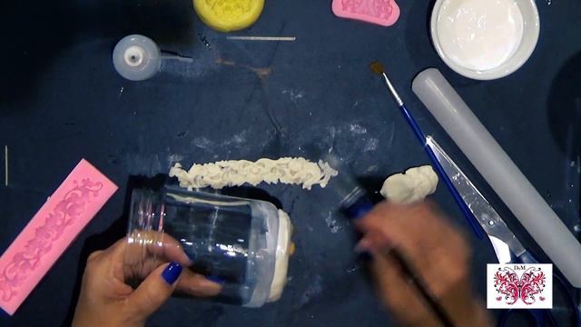 BOTES DE VIDRIO CON MASA DE MODELAR смотреть онлайн