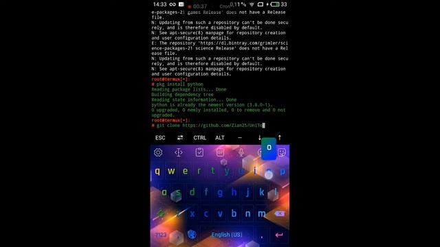 UniTools Hacking Utility For Various Hacking In Termux