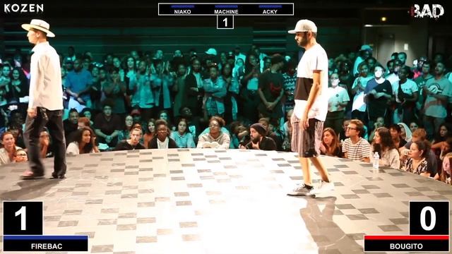 FIREBAC vs BOUGITO - Battle BAD 2k17 LEGEND - POPPING TOP 16 смотреть онлайн