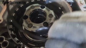 How to disassemble U760E automatic transmission