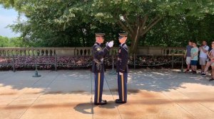 Проверка оружия. Арлингтон, США / Guard Inspection - Arlington National Cemetery