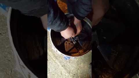 Измельчитель соломы переделка ножев