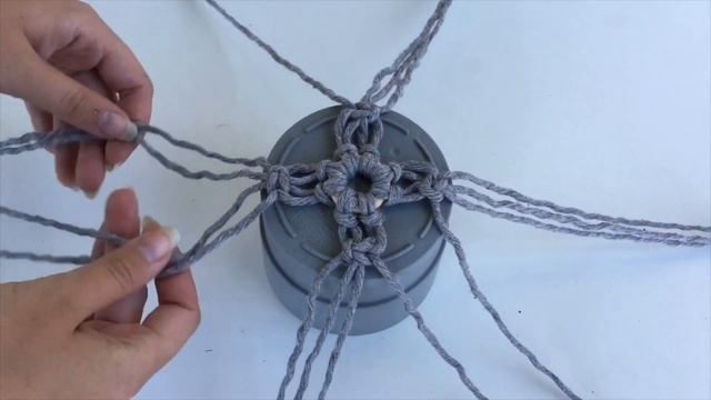 DIY подставка под цветы (цветочный горшок) + подвесное кашпо. Делаем своими руками.